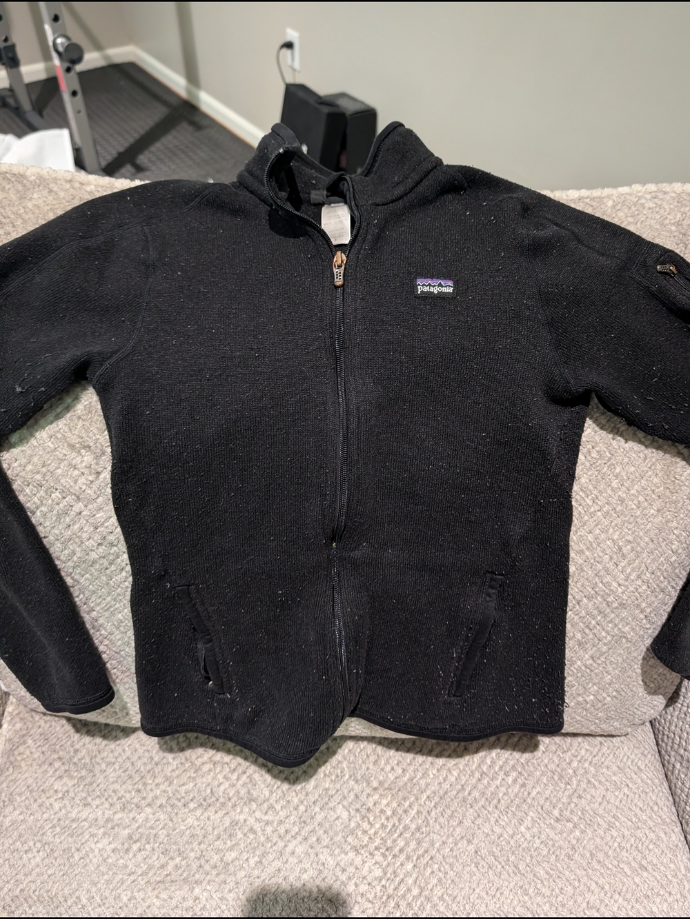 Patagonia Women's Black Full-Zip Fleece Jacket